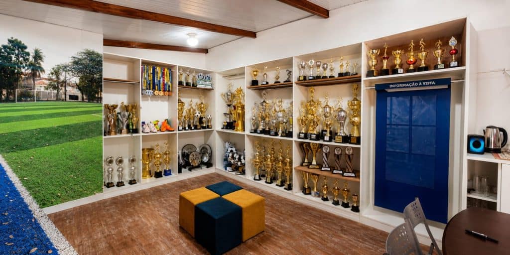sala de troféu Cecom